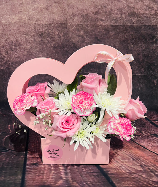 Flowers heart