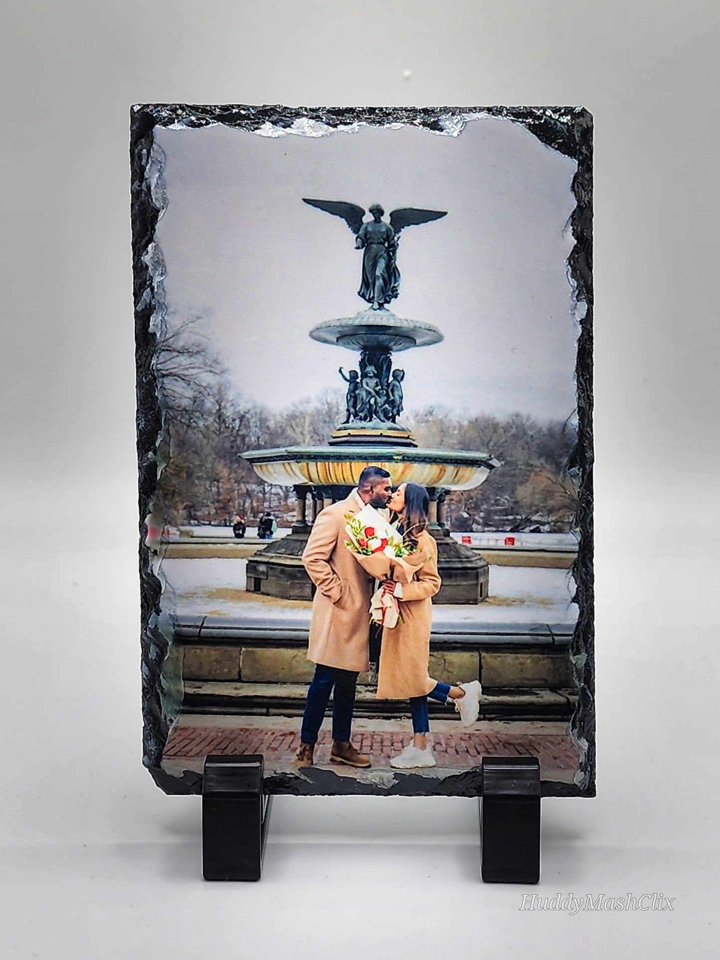 6x4 photo rock slate