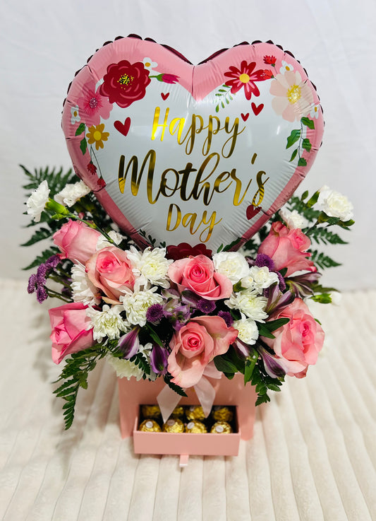 Square flower box