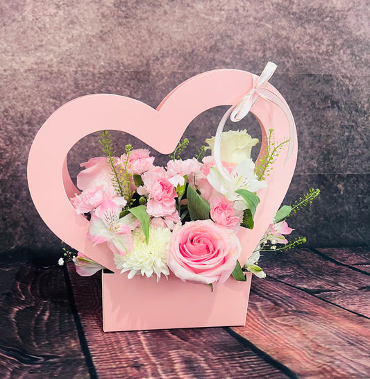 Heart flowers