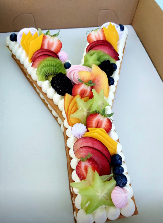 letter cake