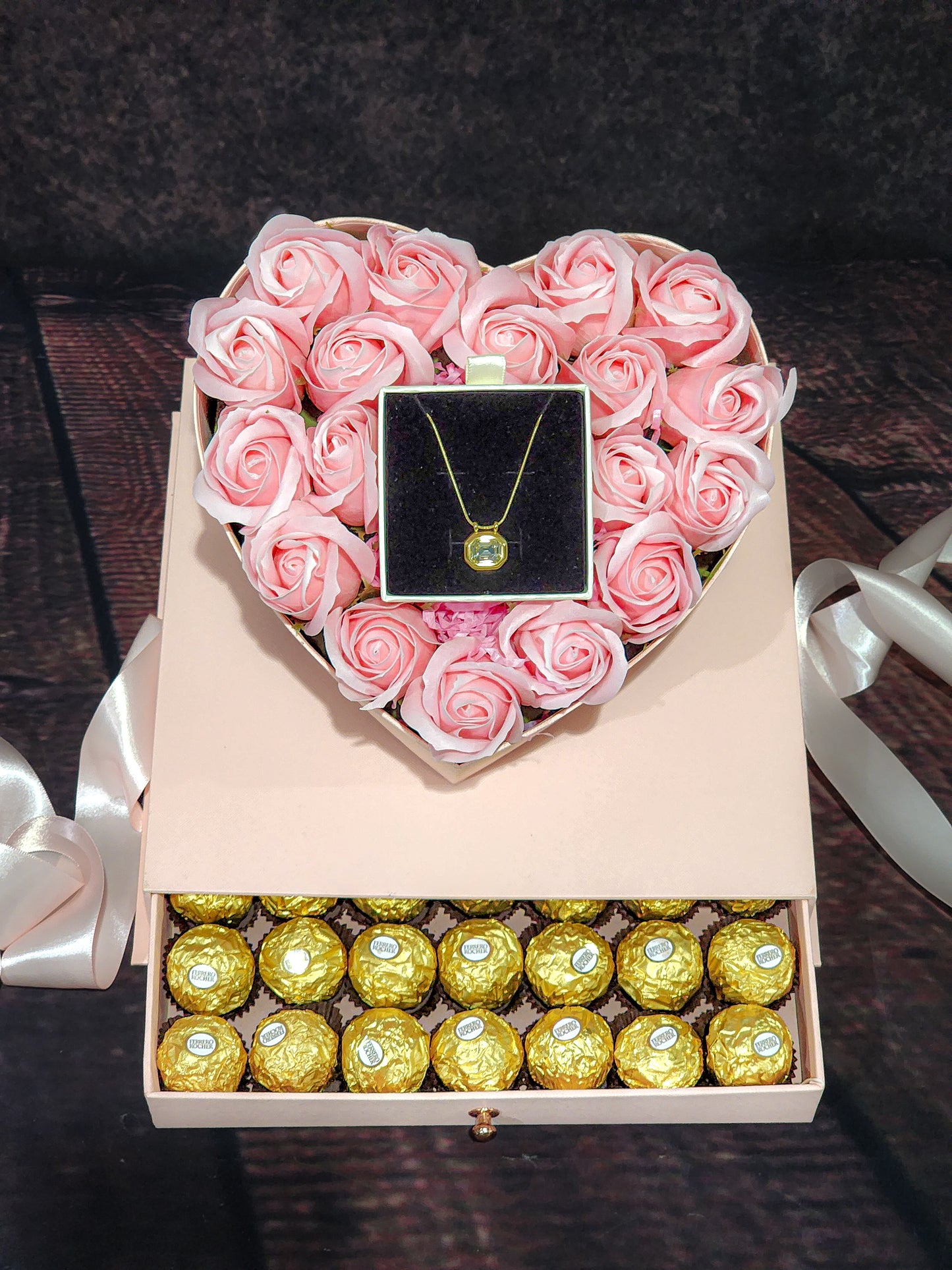 Heart Box With Drawer