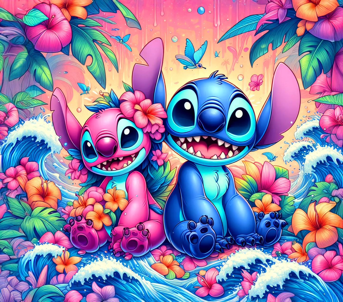Lilo & Stitch Sublimation Tumbler