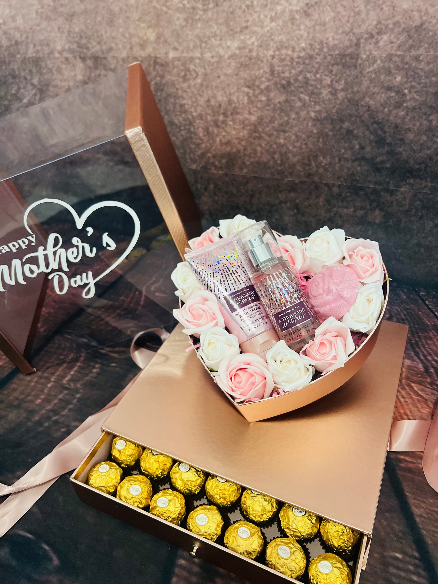 Heart Box With Drawer