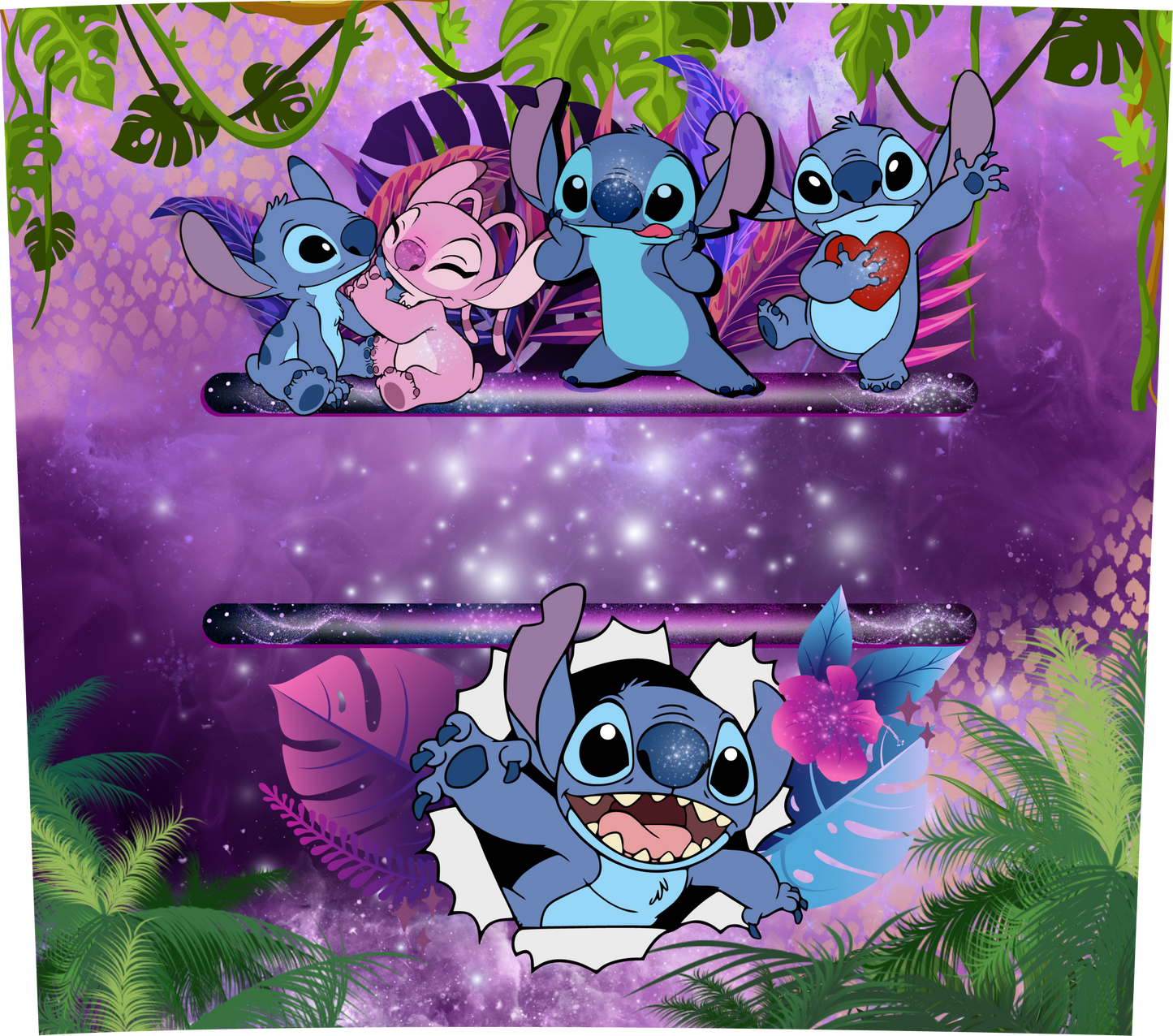 Lilo & Stitch Sublimation Tumbler