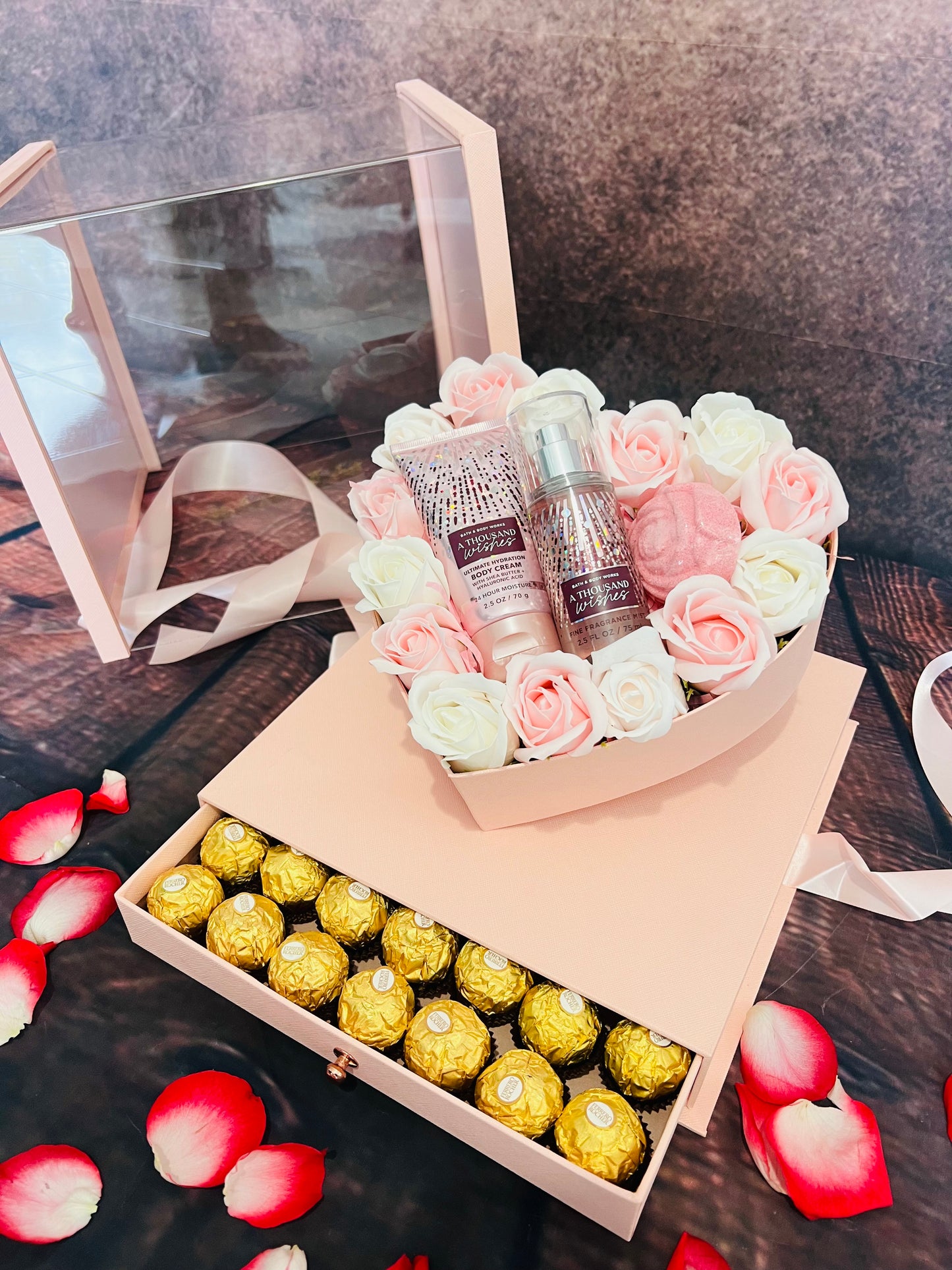 Heart Box With Drawer