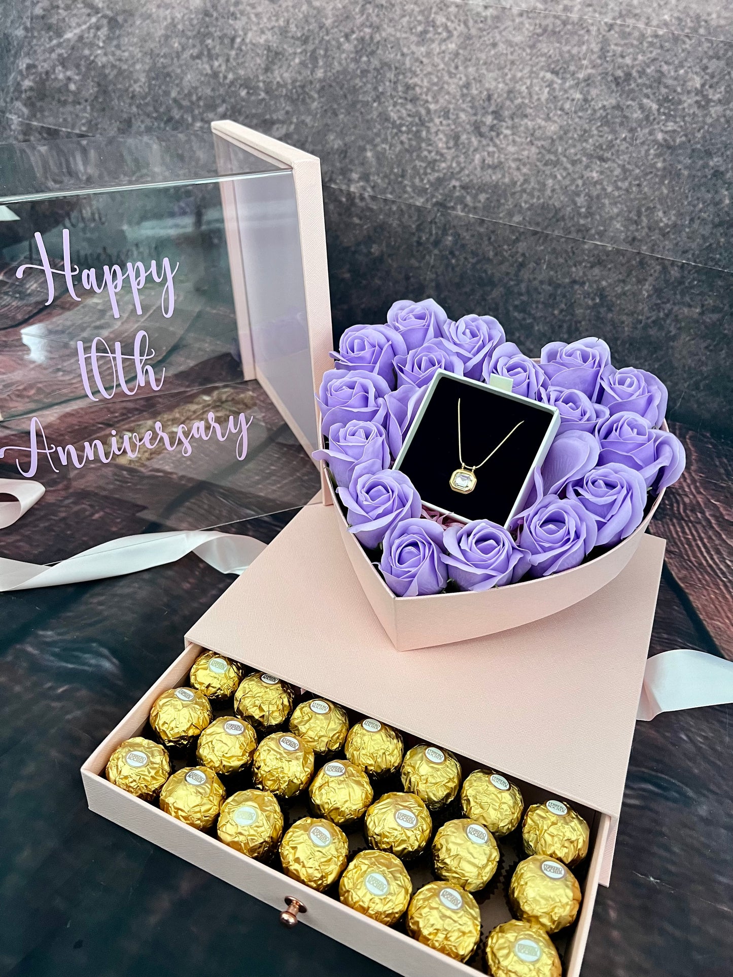 Heart Box With Drawer