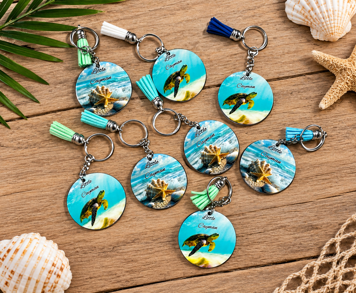 Double Sided Keychain