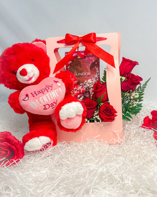 Roses valentines Teddy