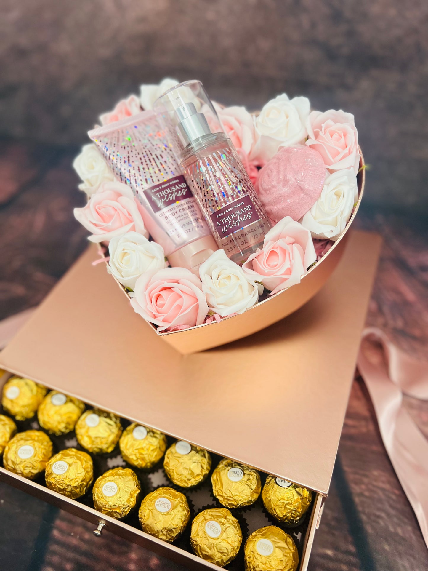 Heart Box With Drawer