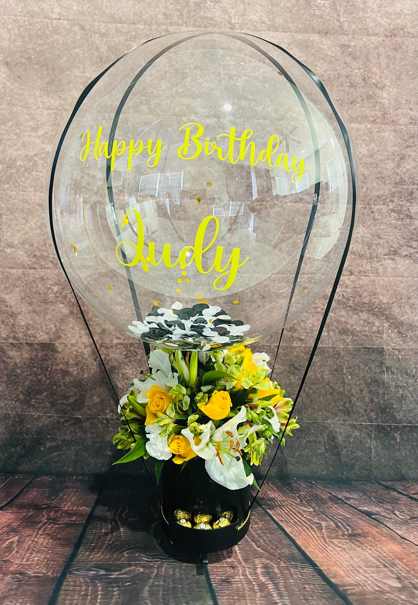 Flowers Balloon Bouquet