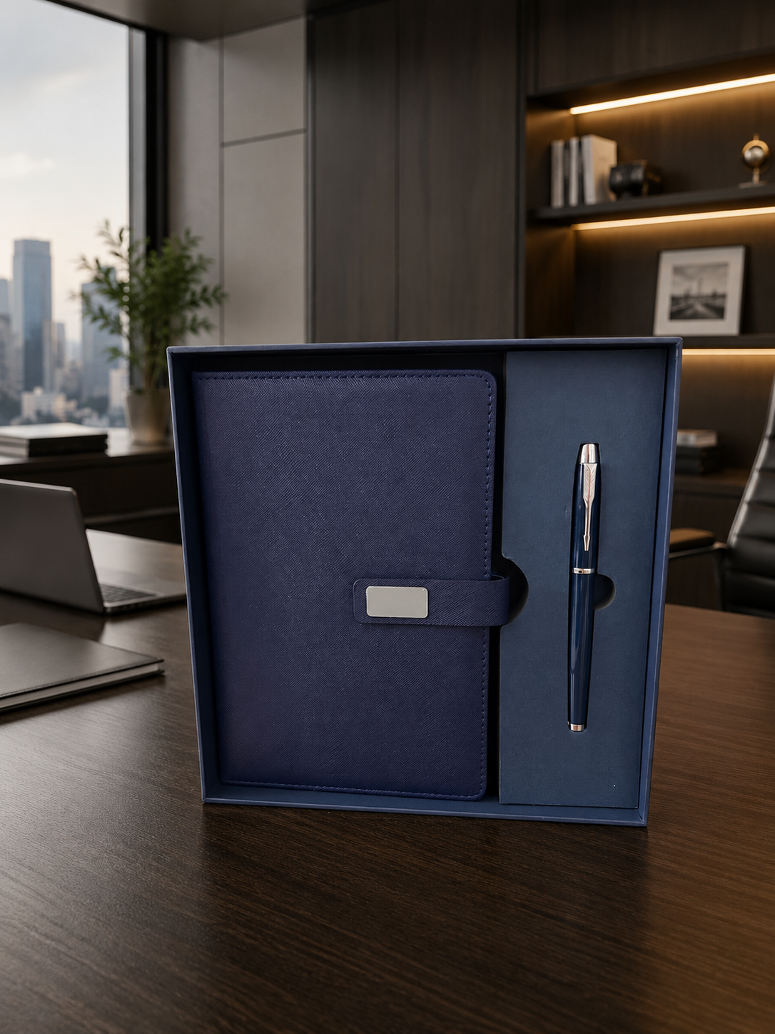 Notepad set with pen