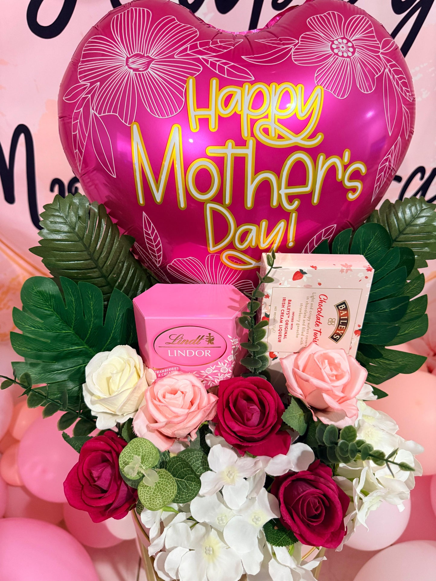 Silk Flowers and Chocolates