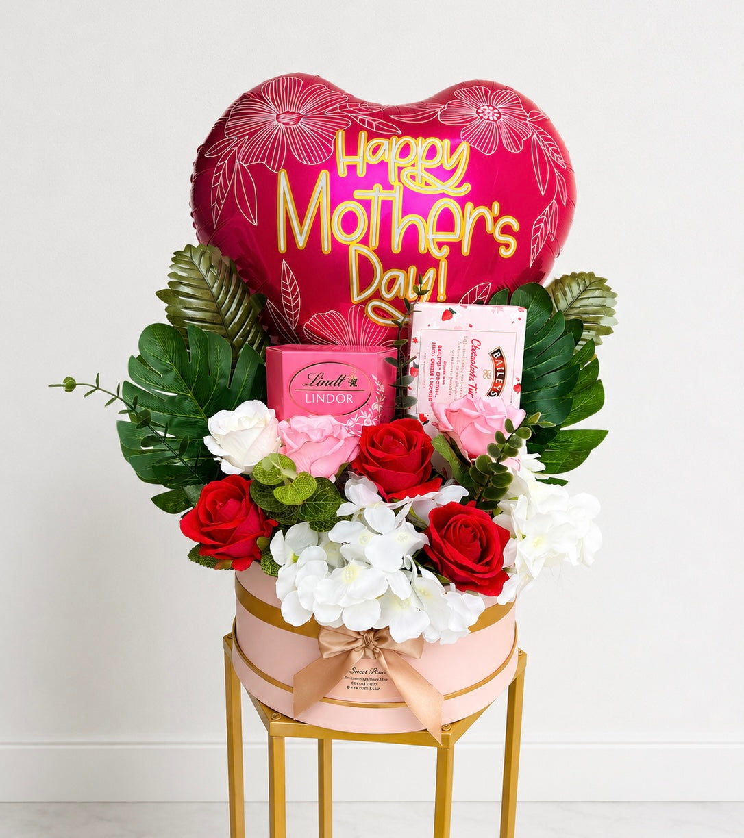Silk Flowers and Chocolates