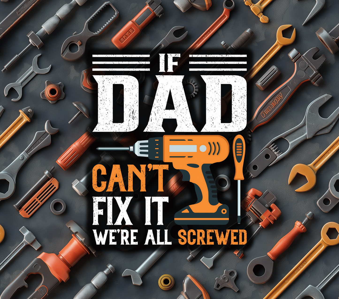 Mom & Dad Tumbler design
